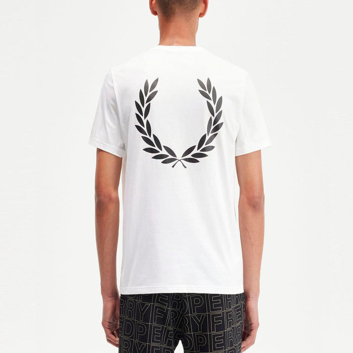 Fred Perry Laurel Wreath Graphic T-Shirt White