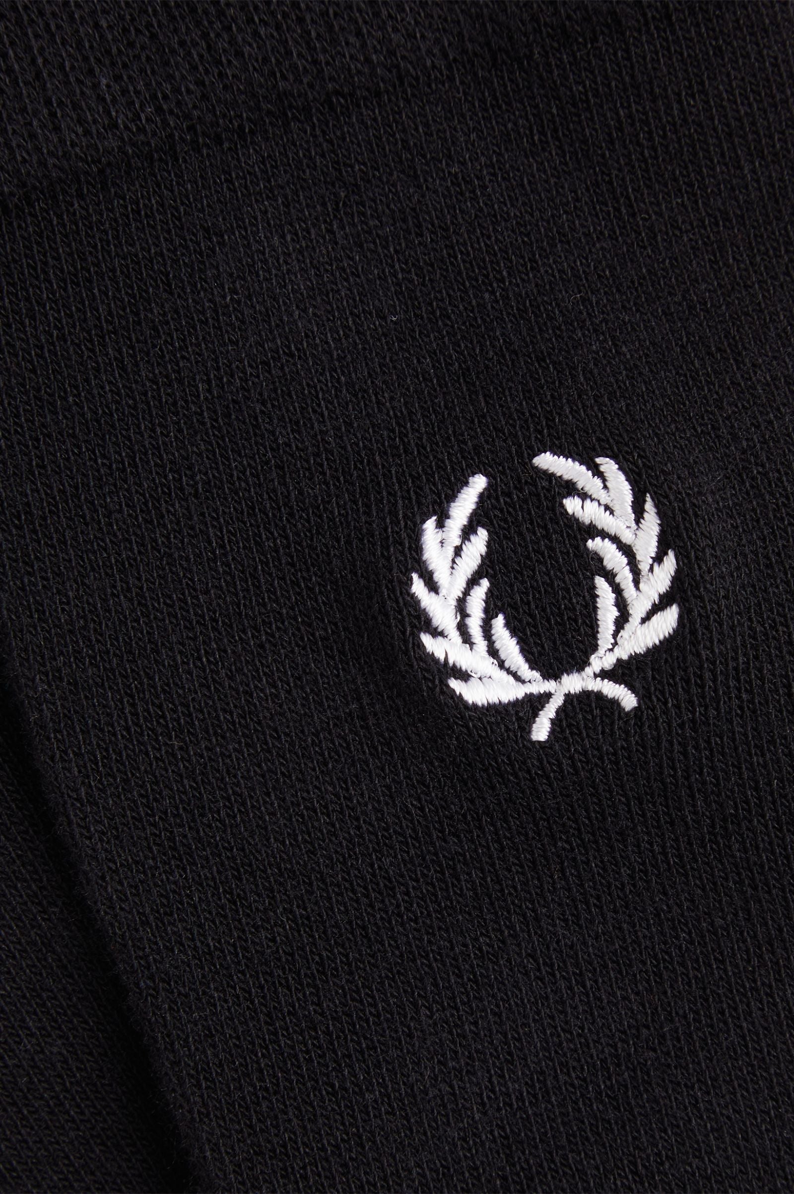 Fred Perry Classic Laurel Wreath Sock Black