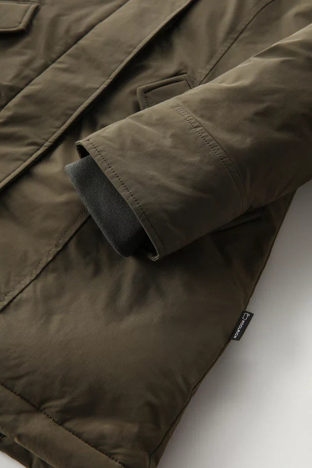Woolrich Woman Luxury Arctic Parka Dark Green