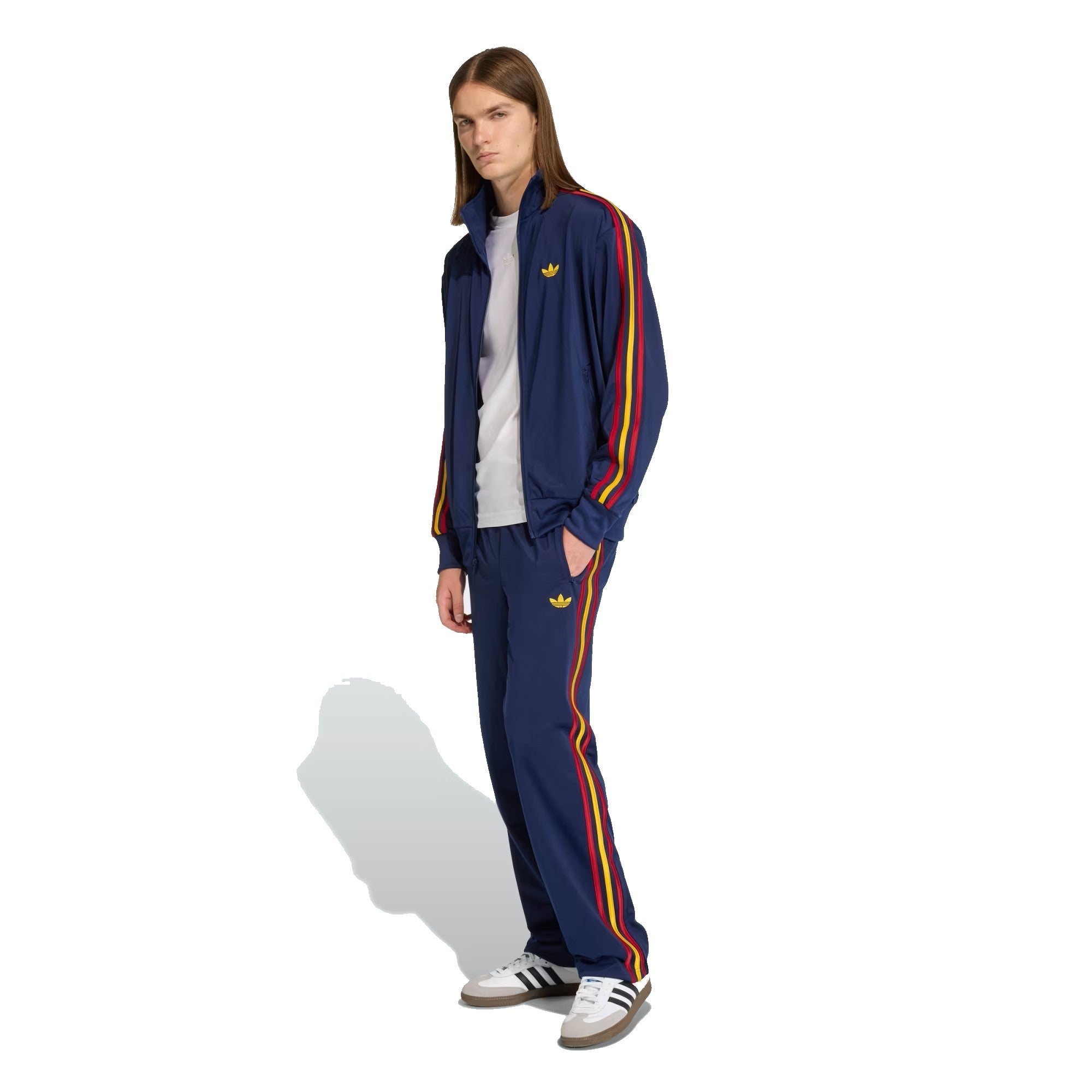 Adidas Firebird Track Top KD3847 Dark Blue / Crew Yellow / Team Power Red 2