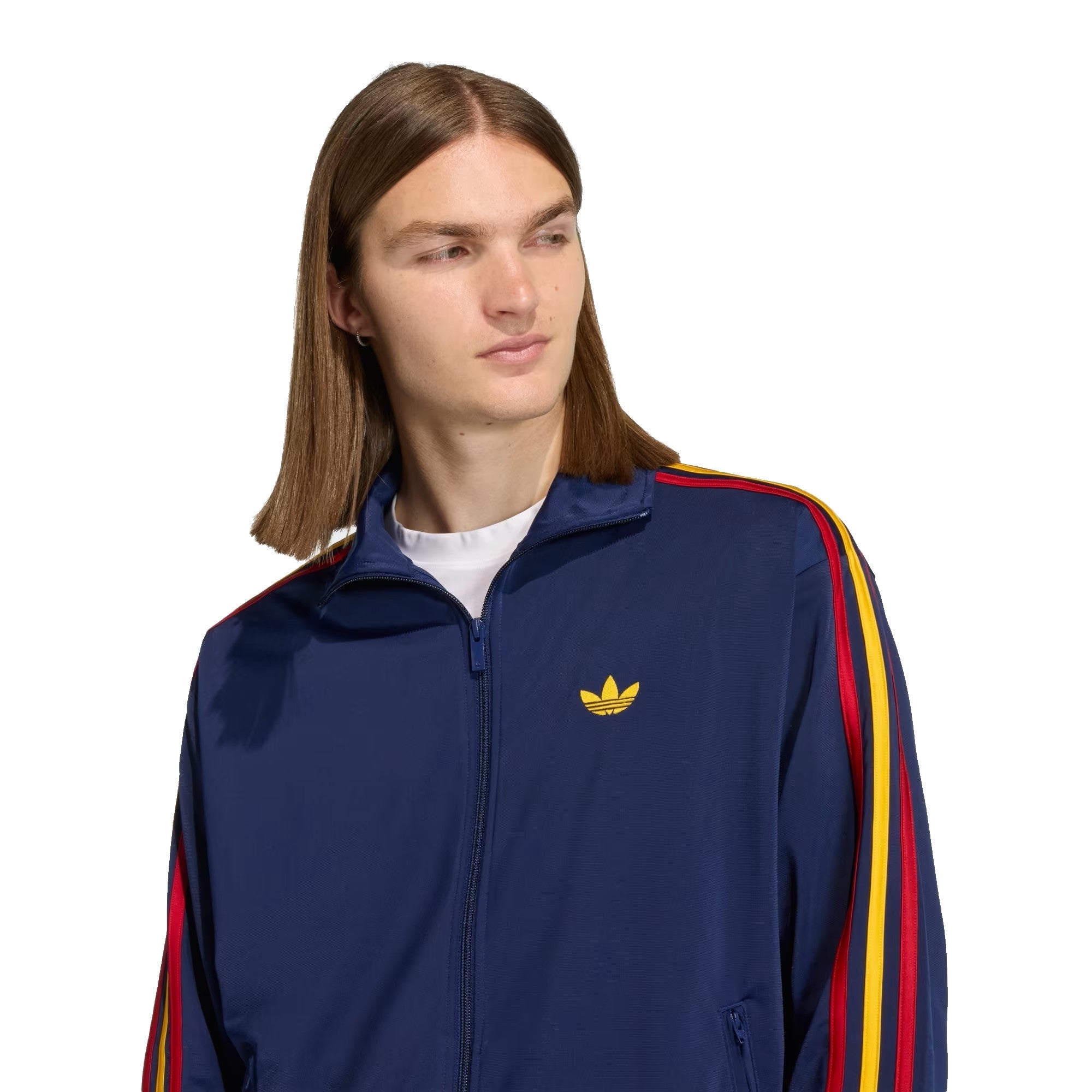 Adidas Firebird Track Top KD3847 Dark Blue / Crew Yellow / Team Power Red 2