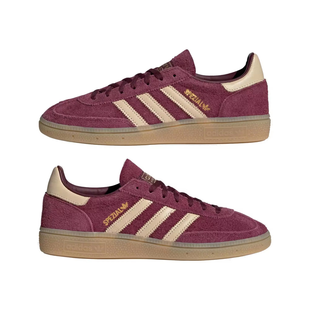 Adidas Handball Spezial Woman KK0929 Maroon / Warm Vanilla / Gold Metallic