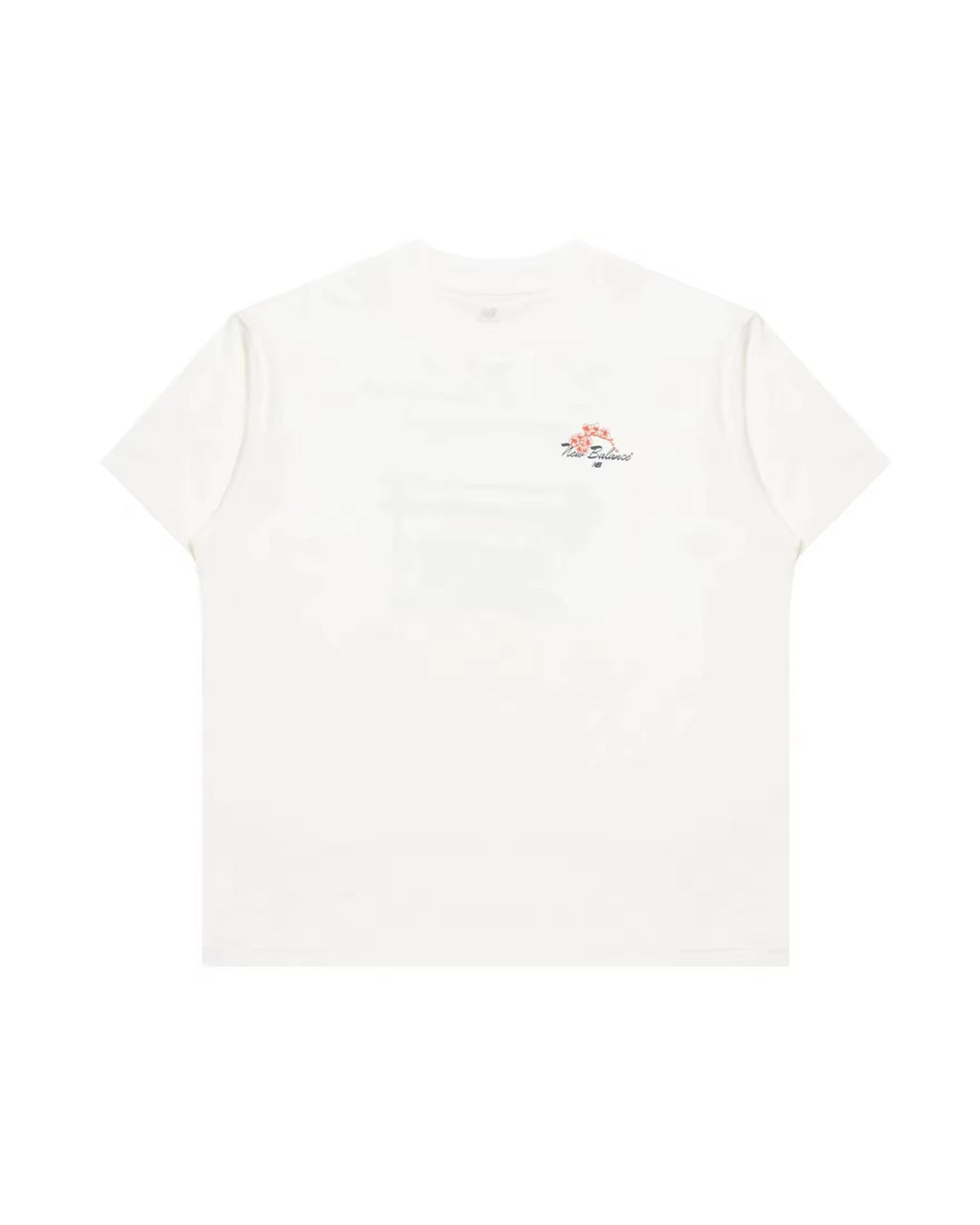 New Balance T-Shirt Grab a Bite Tokyo MT62D8CE White
