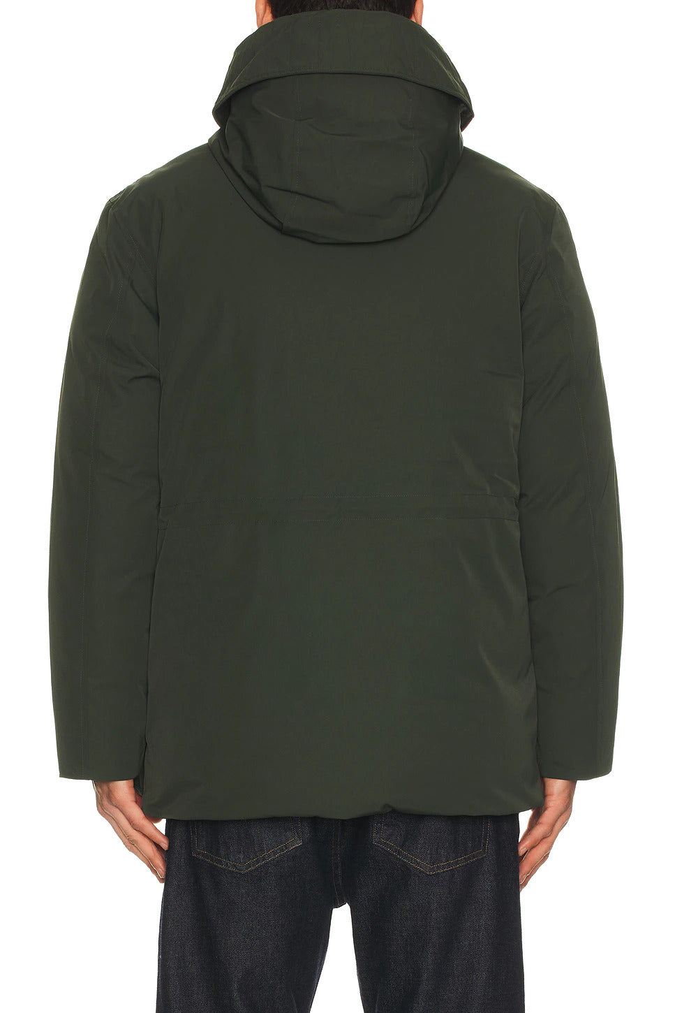 Fred Perry Patch Pocket Puffer Jacket Green