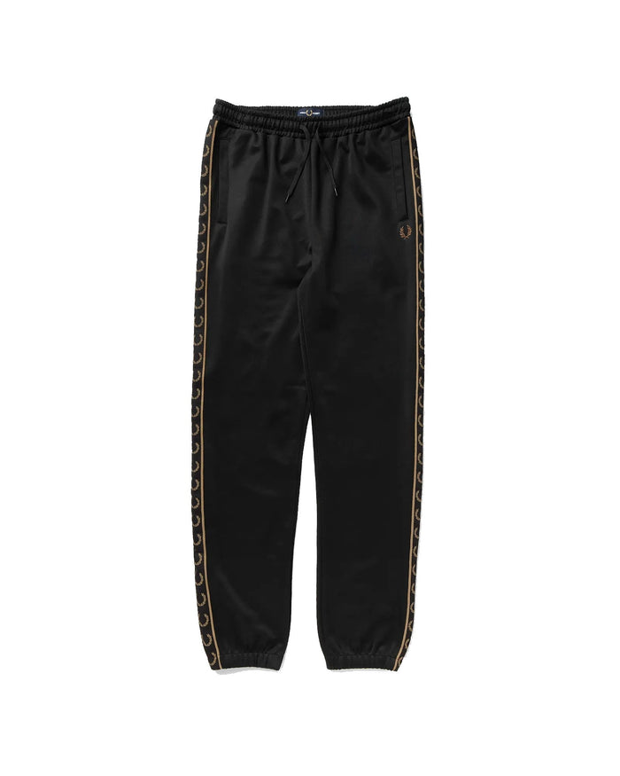 Fred Perry Taped Track Pant Black