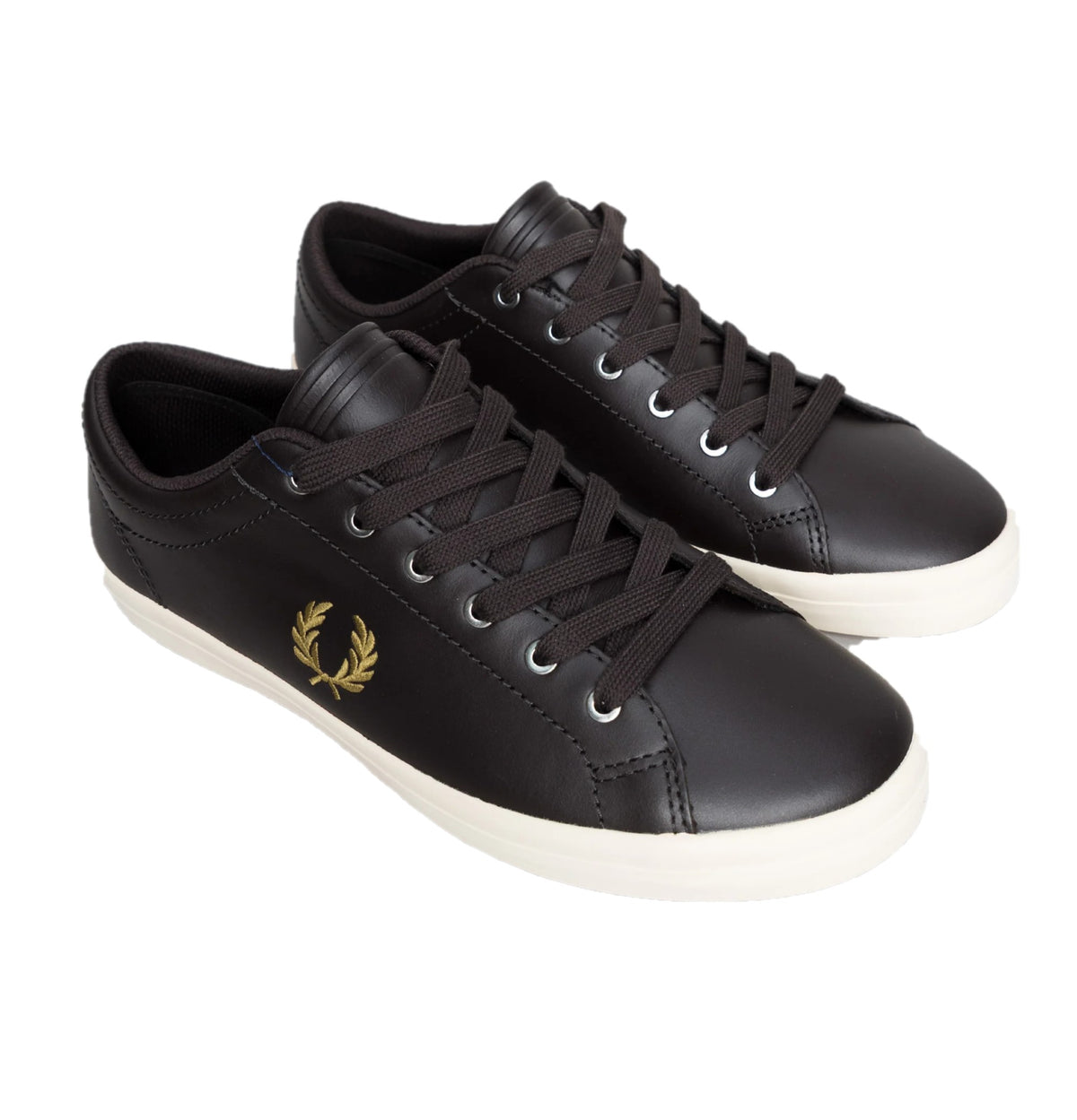 Fred Perry Baseline Leather B1306 Rich Brown