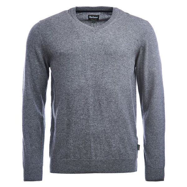 Barbour Harrow V Neck Grey