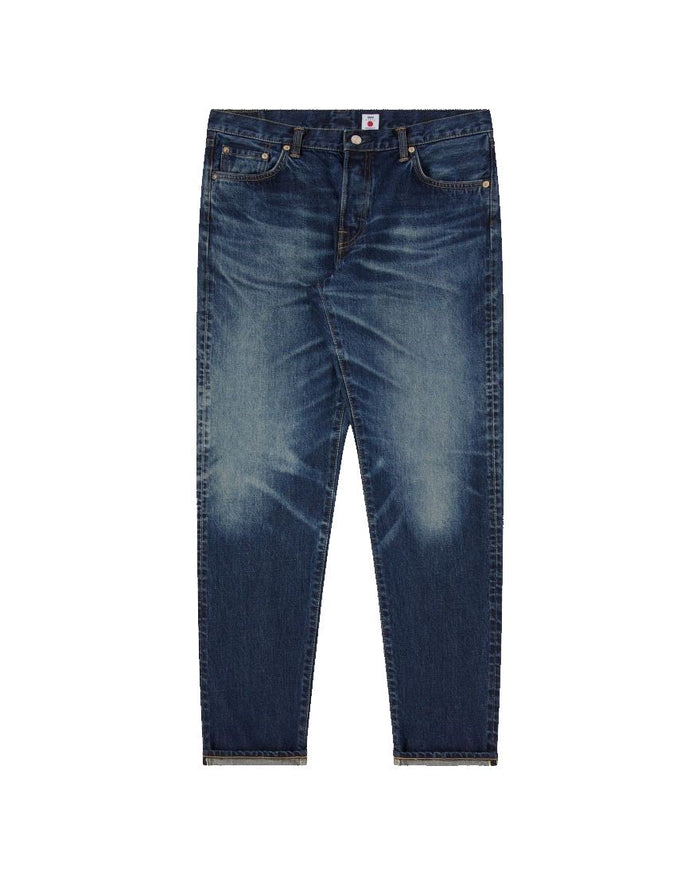 Edwin Regular Tapered Jeans L30 Blue - dark used