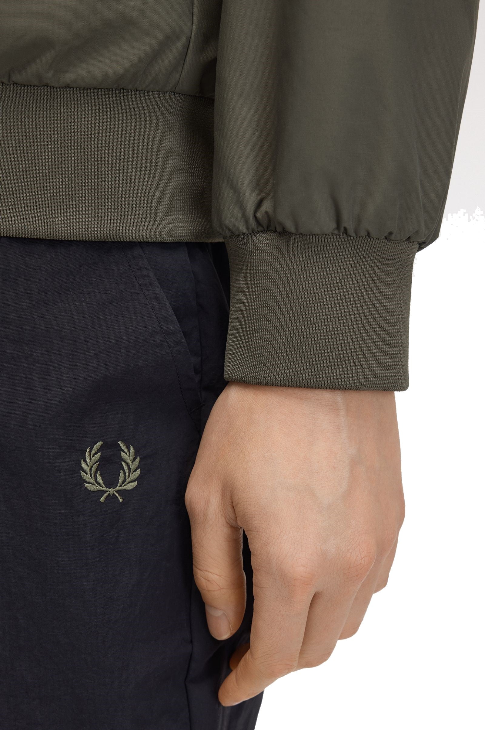 Fred Perry Brentham Jacket Field Green