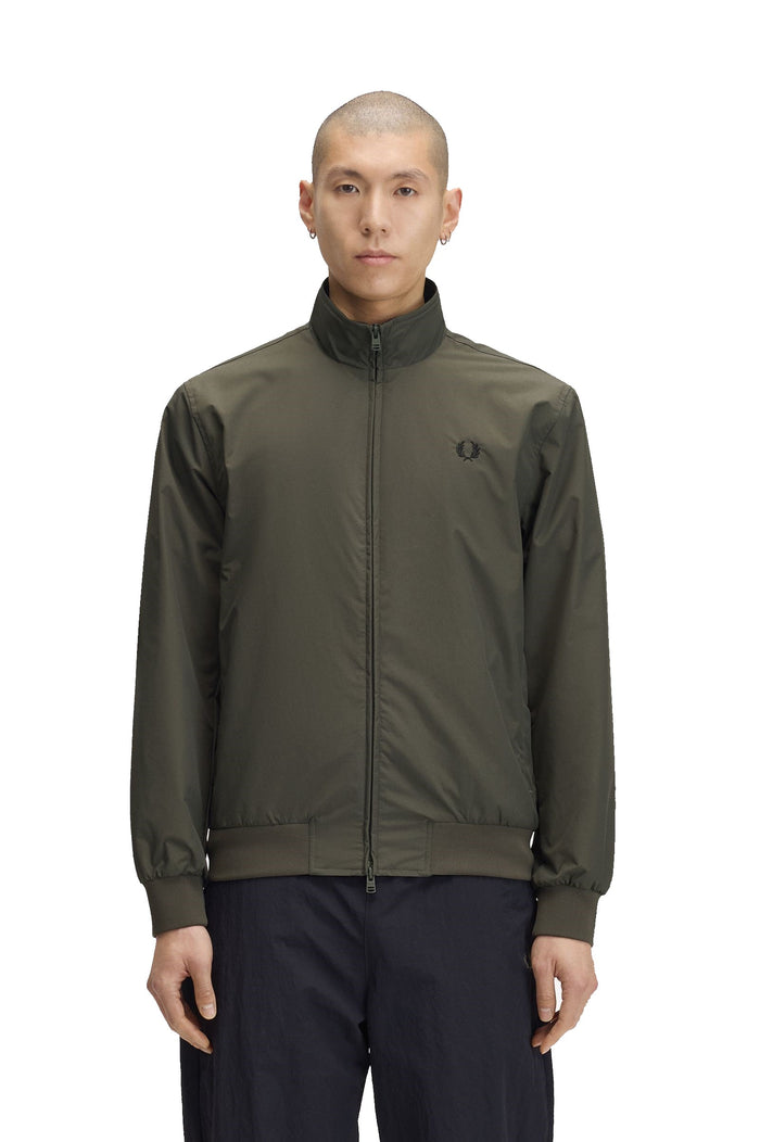 Fred Perry Brentham Jacket Field Green