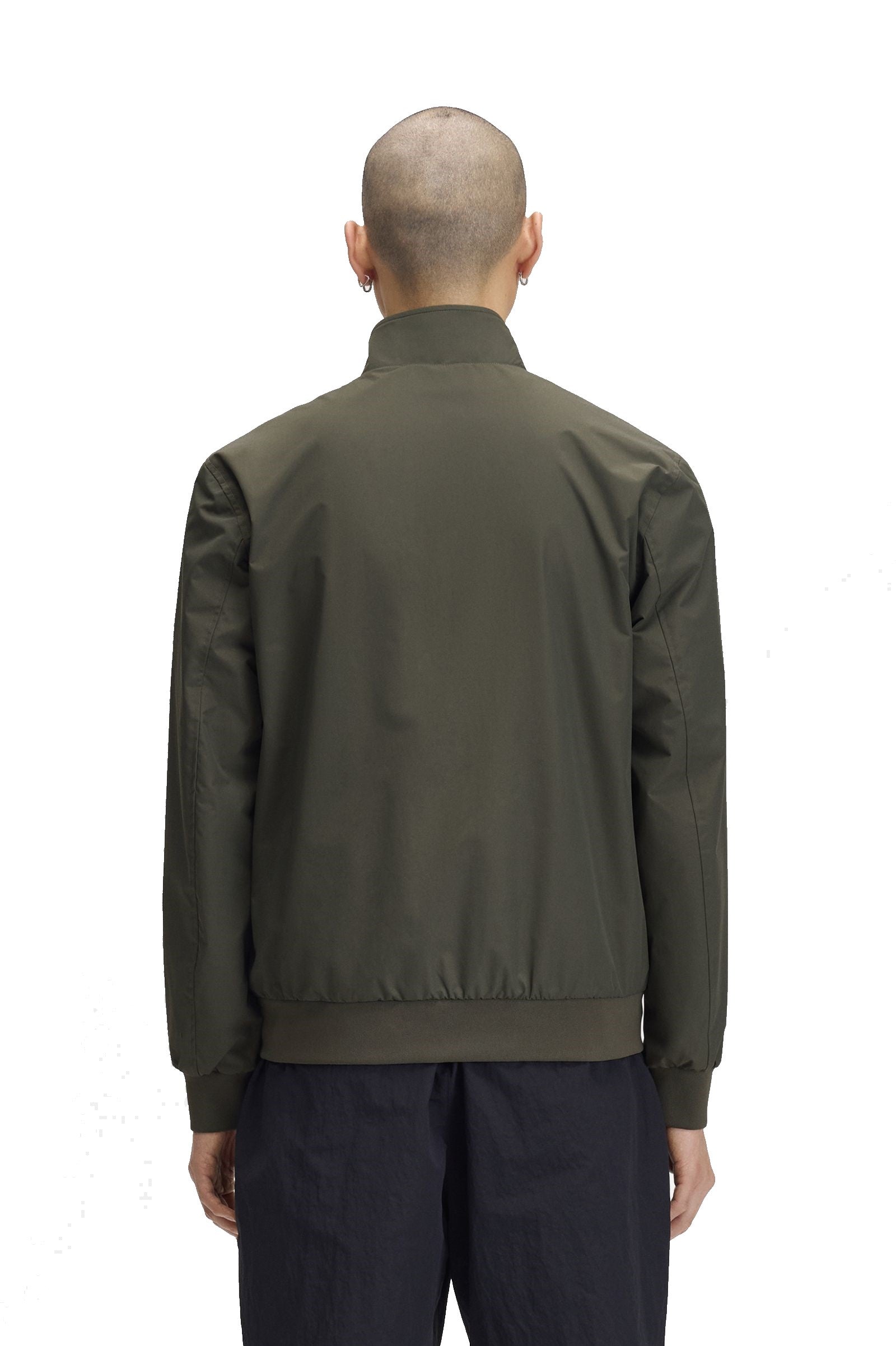 Fred Perry Brentham Jacket Field Green