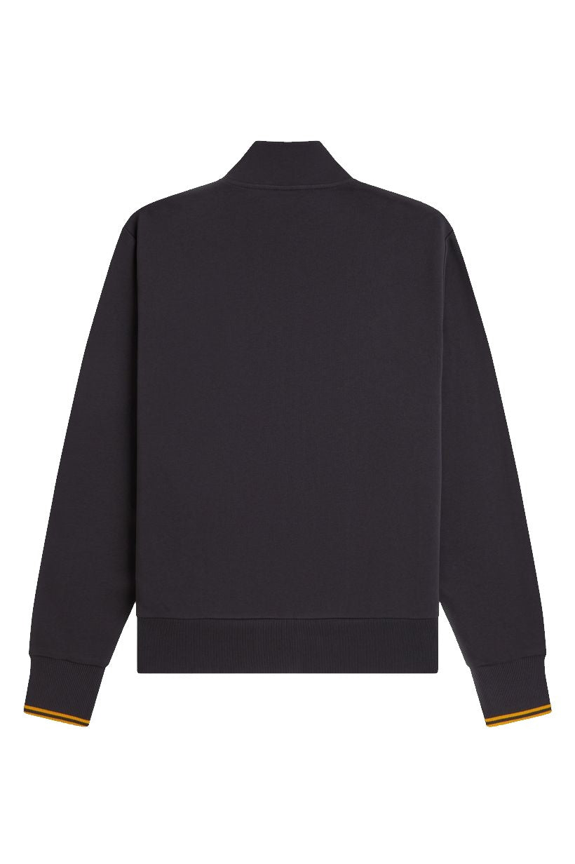 Fred Perry Zip Through Sweatshirt J3340 Anchor Grey