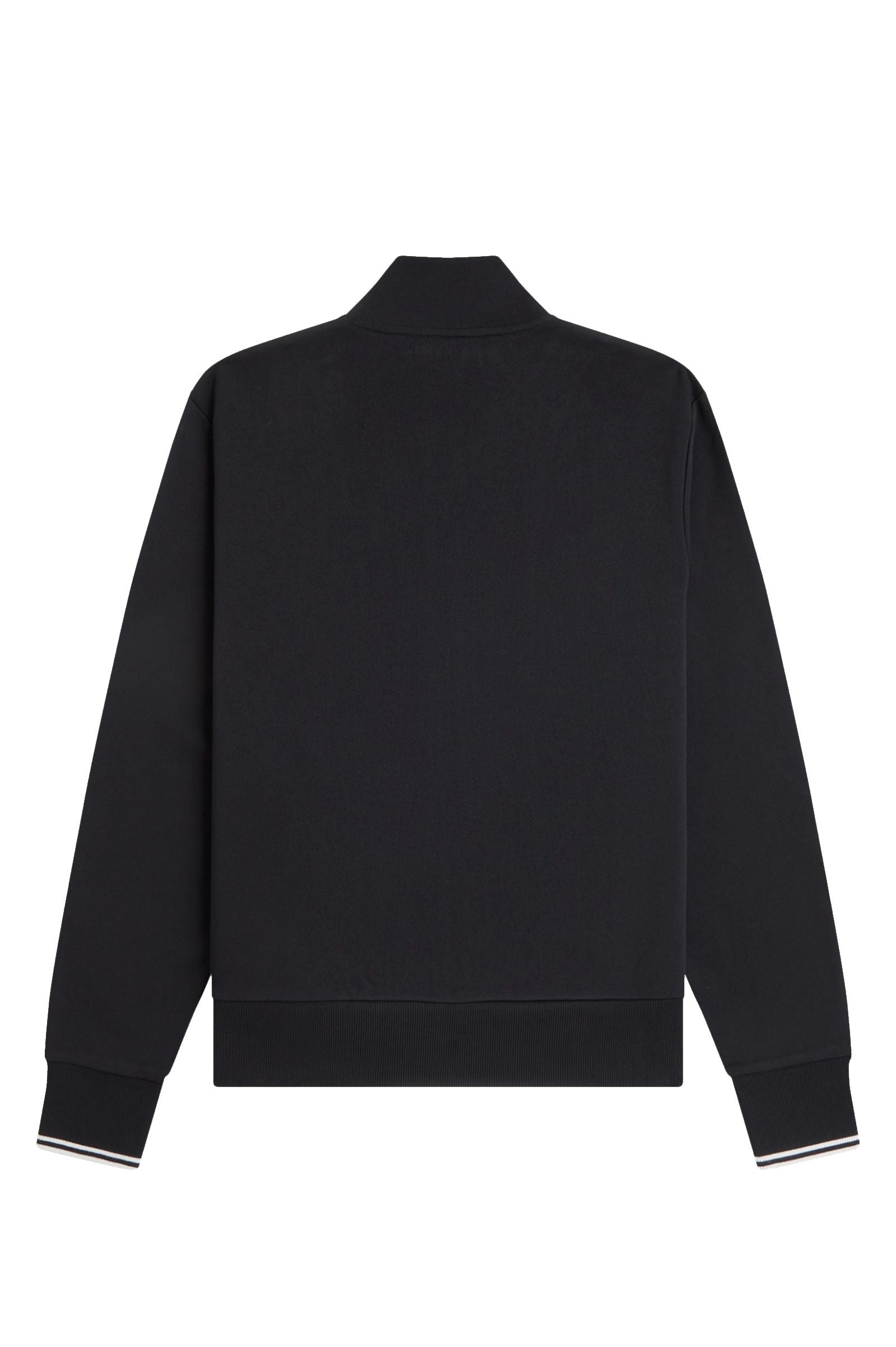 Fred Perry Zip Through Sweatshirt J3340 Black