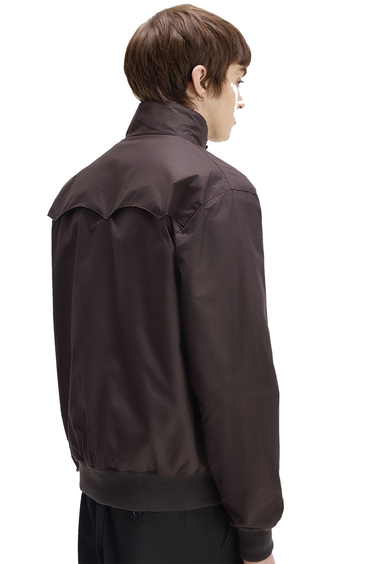 Fred Perry Made In England Chaqueta Harrington Marrón Cedro