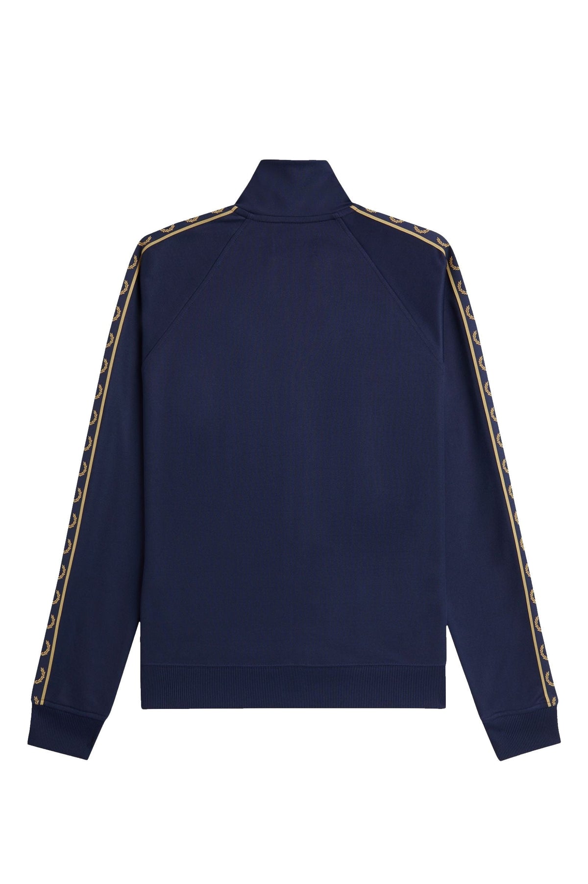 Fred Perry Contrast Tape Track Jacket Tennis Blue / Champagne