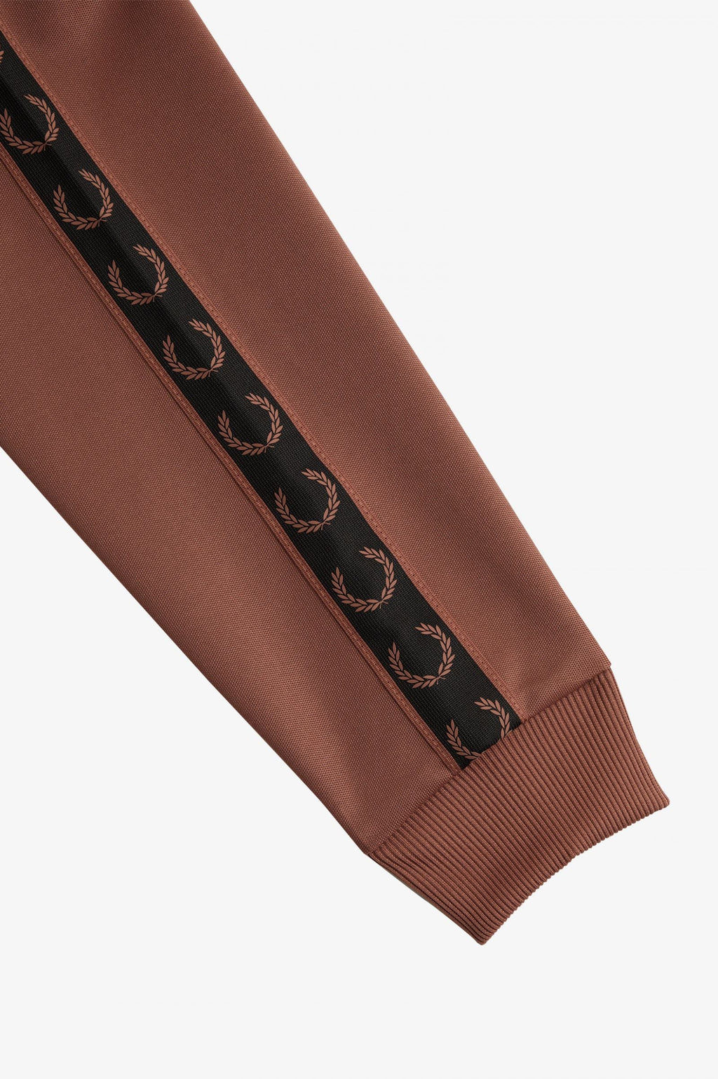 Fred Perry Contrast Tape Track Whisky Brown / Black