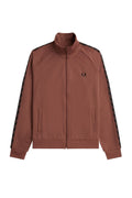 Fred Perry Contrast Tape Track Whisky Brown / Black