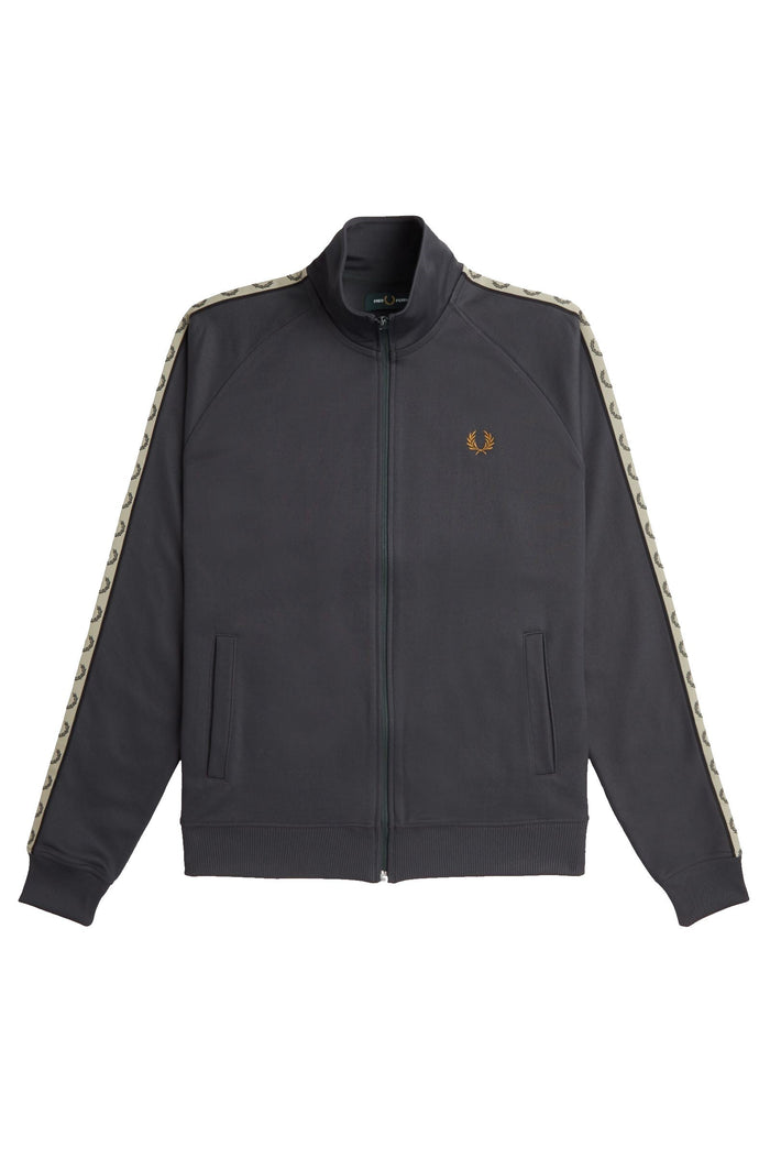Fred Perry Contrast Tape Track Anchor Gray / Black