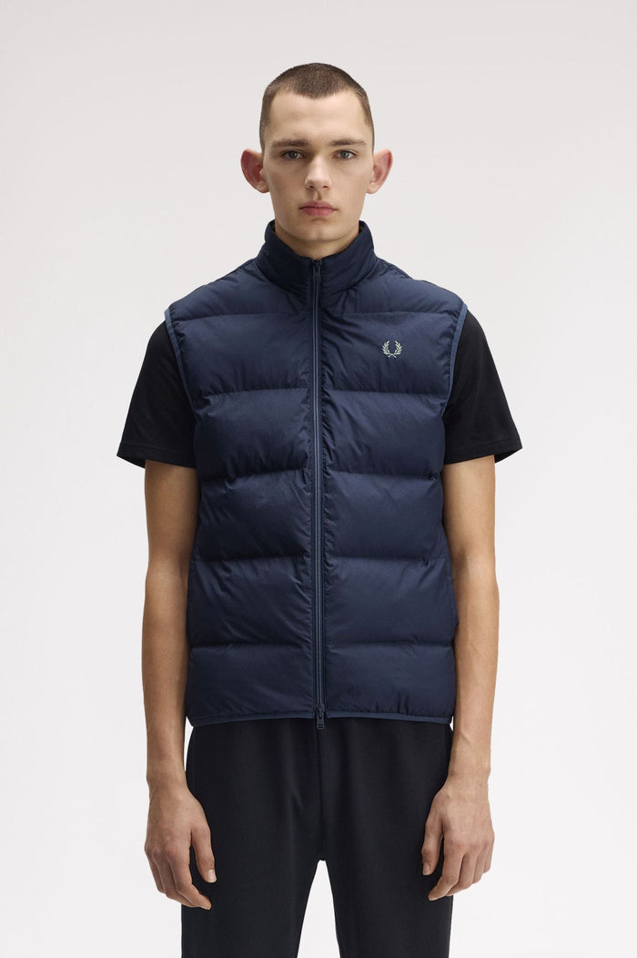 Fred Perry Insulated Gilet Dark Airforce