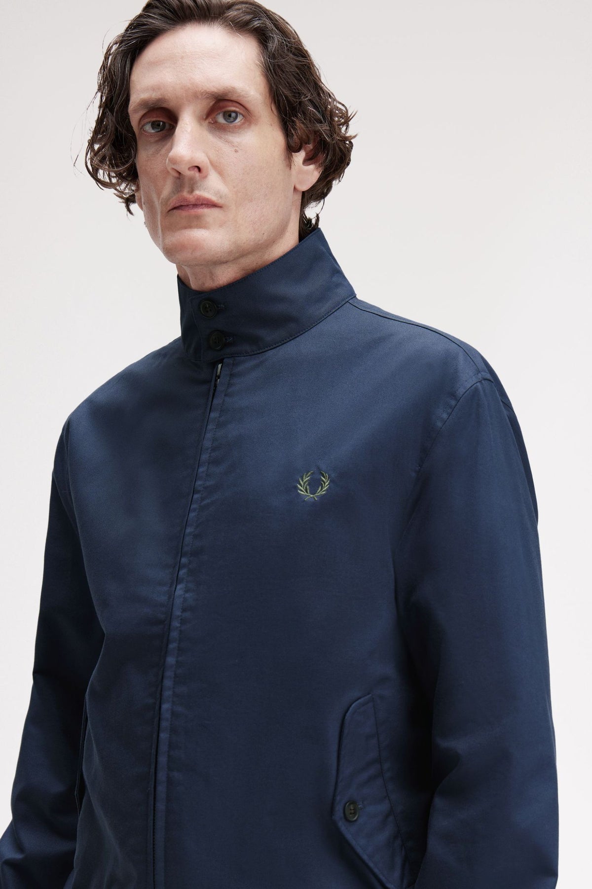 Fred Perry Classic Harrington Jacket Tennis Blue