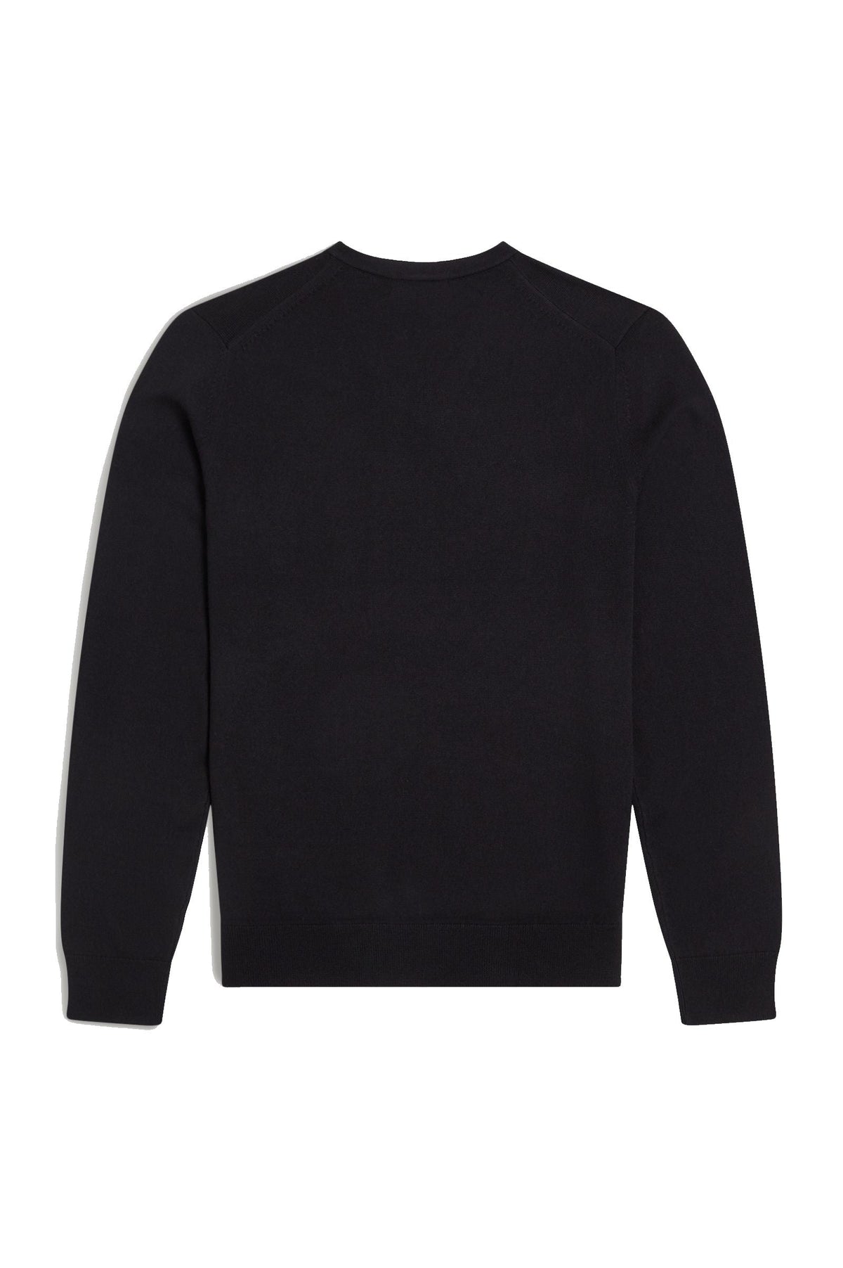 Fred Perry Classic V Neck Jumper Black