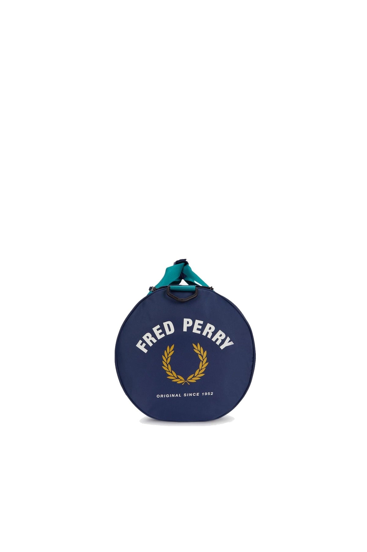 Fred Perry Sport Nylon Large Barrel Bag Tennis Blue