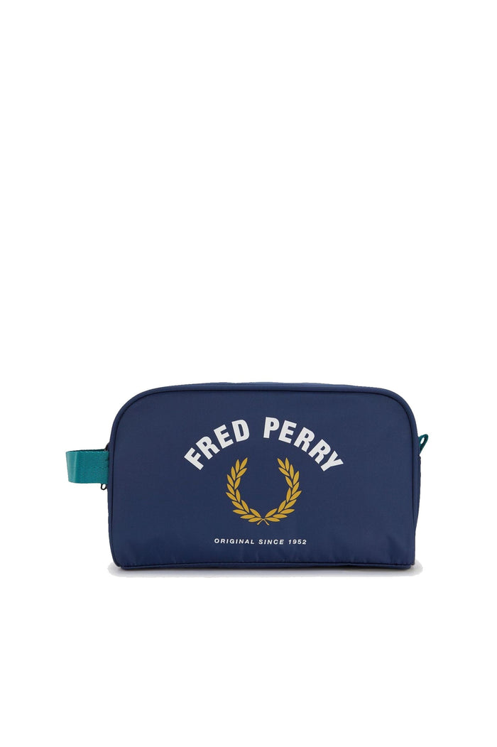 Fred Perry Sport Nylon Wash Bag Tennis Blue
