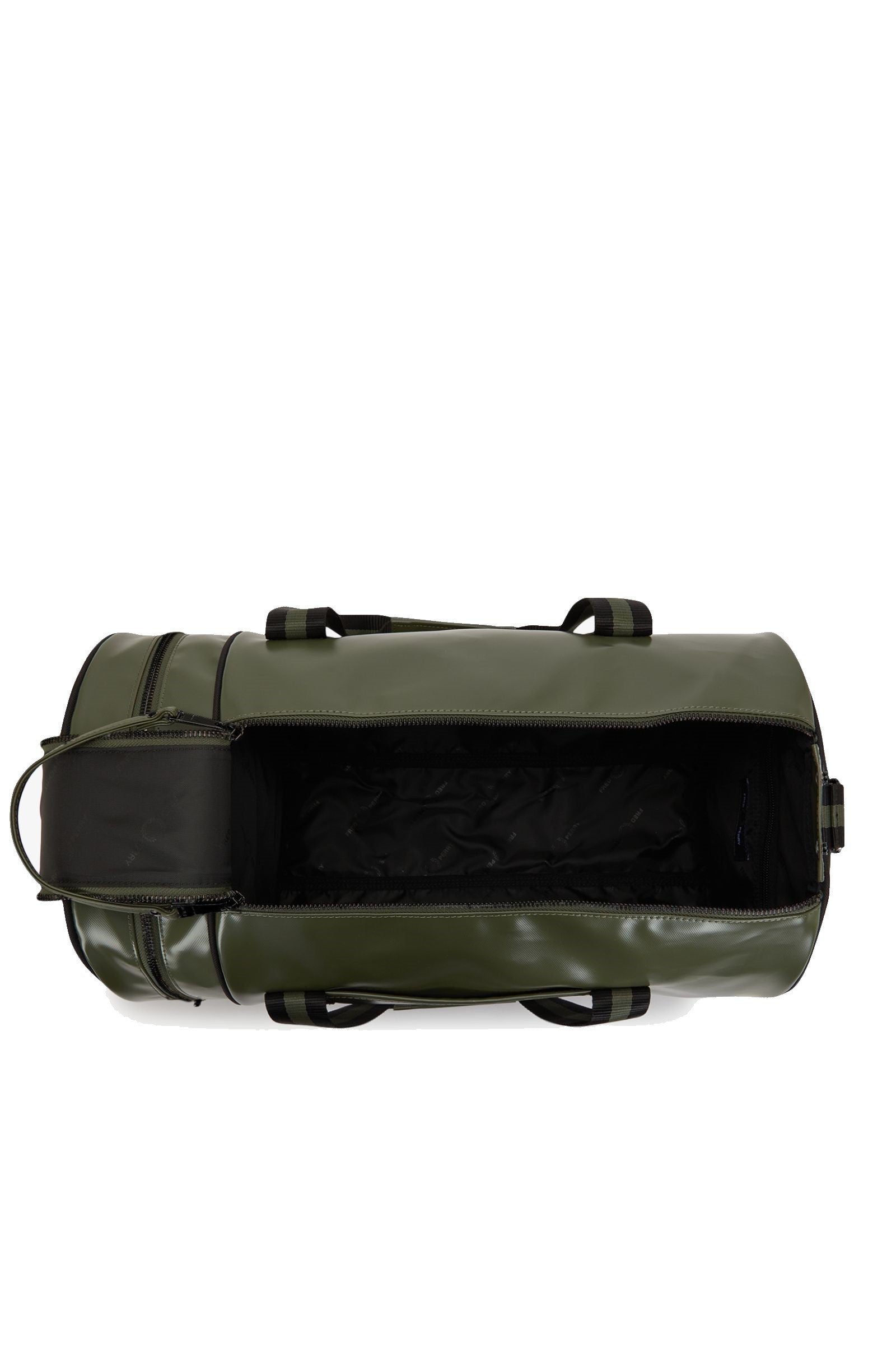 Fred Perry Classic Barrel Bag Laurel Wreath Green / Black