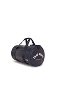 Fred Perry Tonal PU Barrel Bag Navy / White