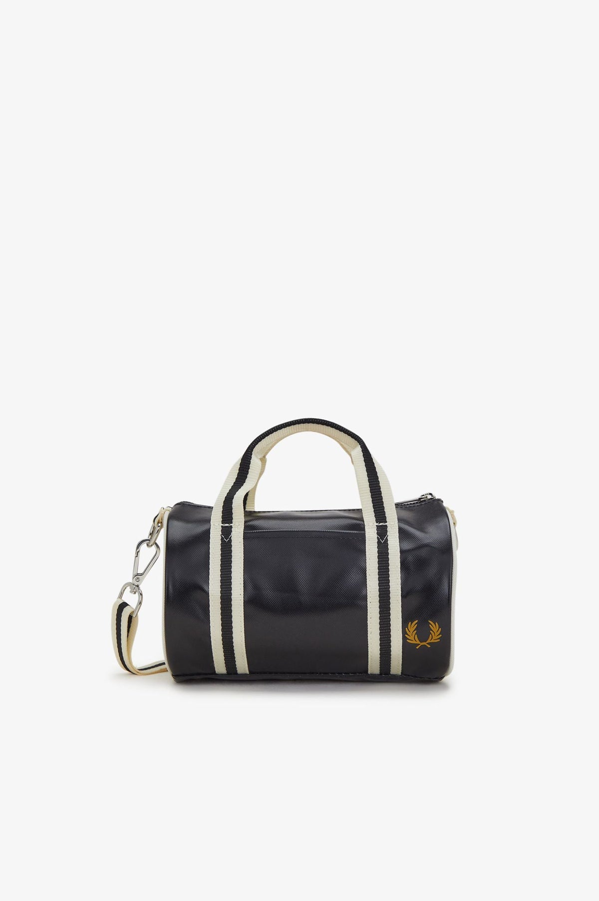 Fred Perry Classic Mini Barrel Bag Black