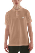 MA.STRUM SS Pique Polo Army Brown