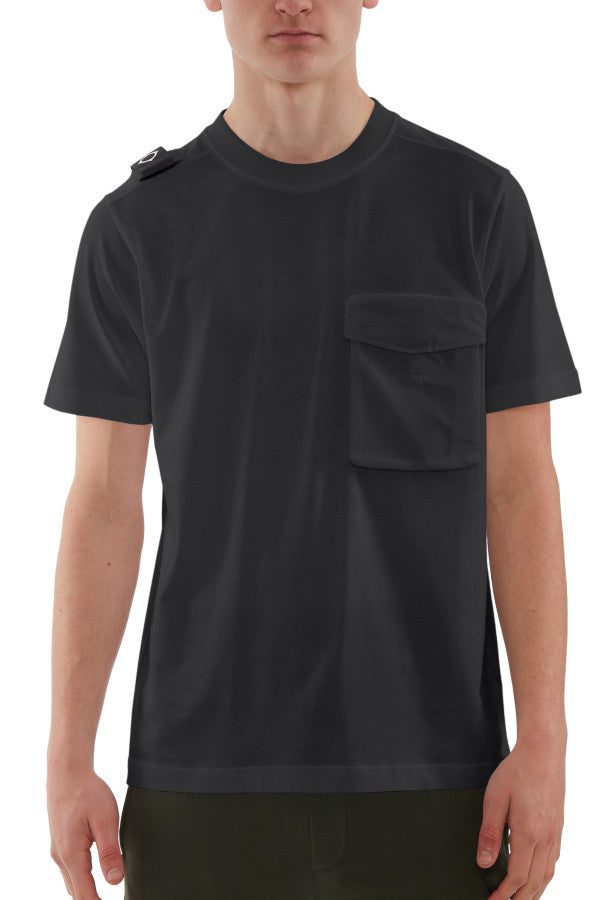 MA.STRUM Cargo Pocket Tee Jet Black