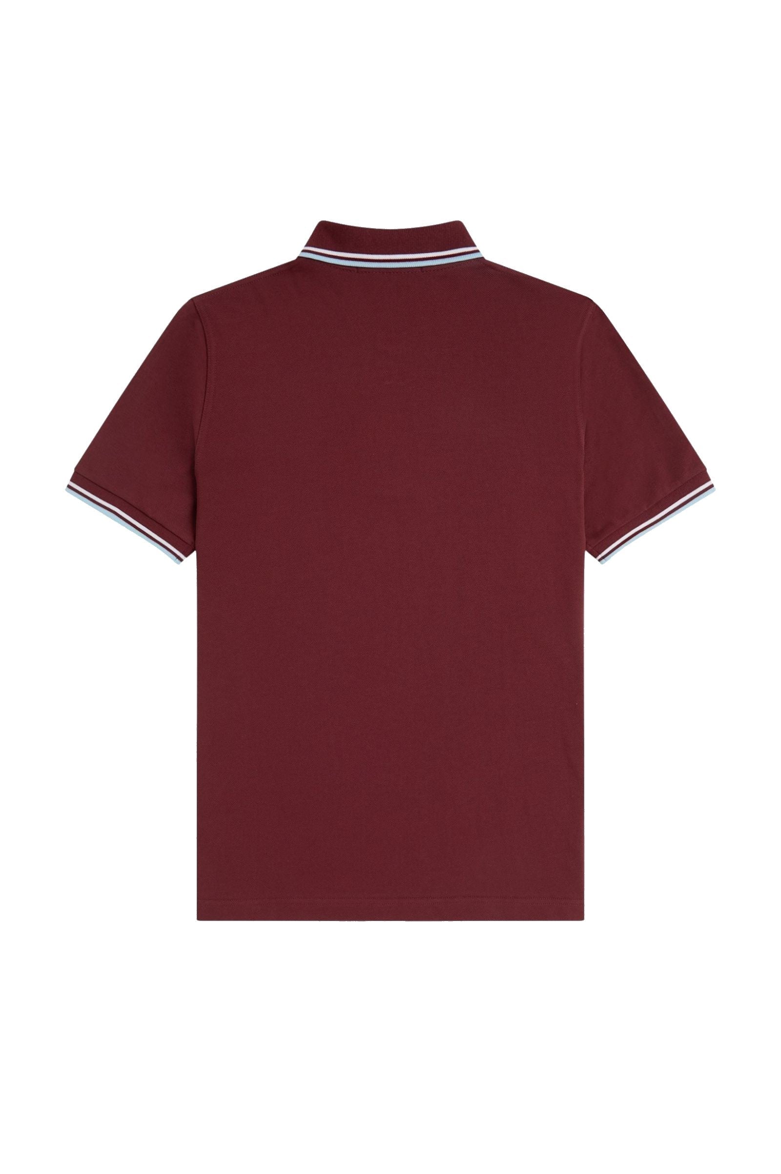 Fred Perry Reissues Original Twin Tipped Polo Maroon / White / Ice