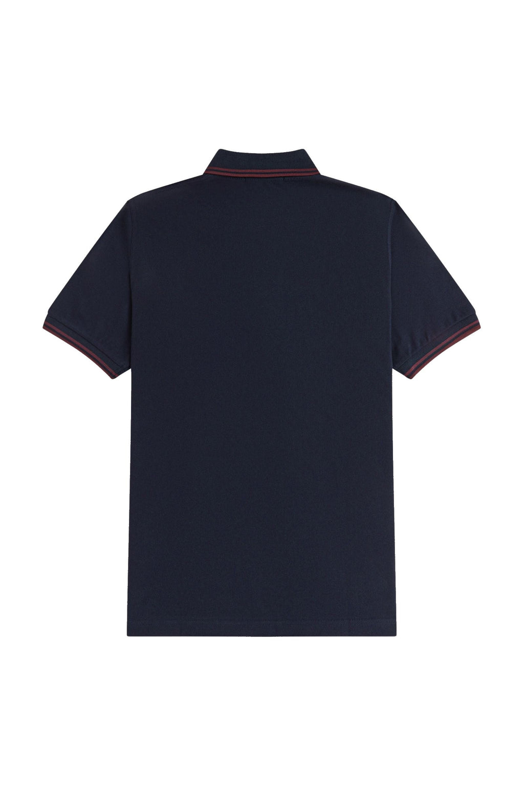 Fred Perry Reissues Original Twin Tipped Polo Navy / Oxblood