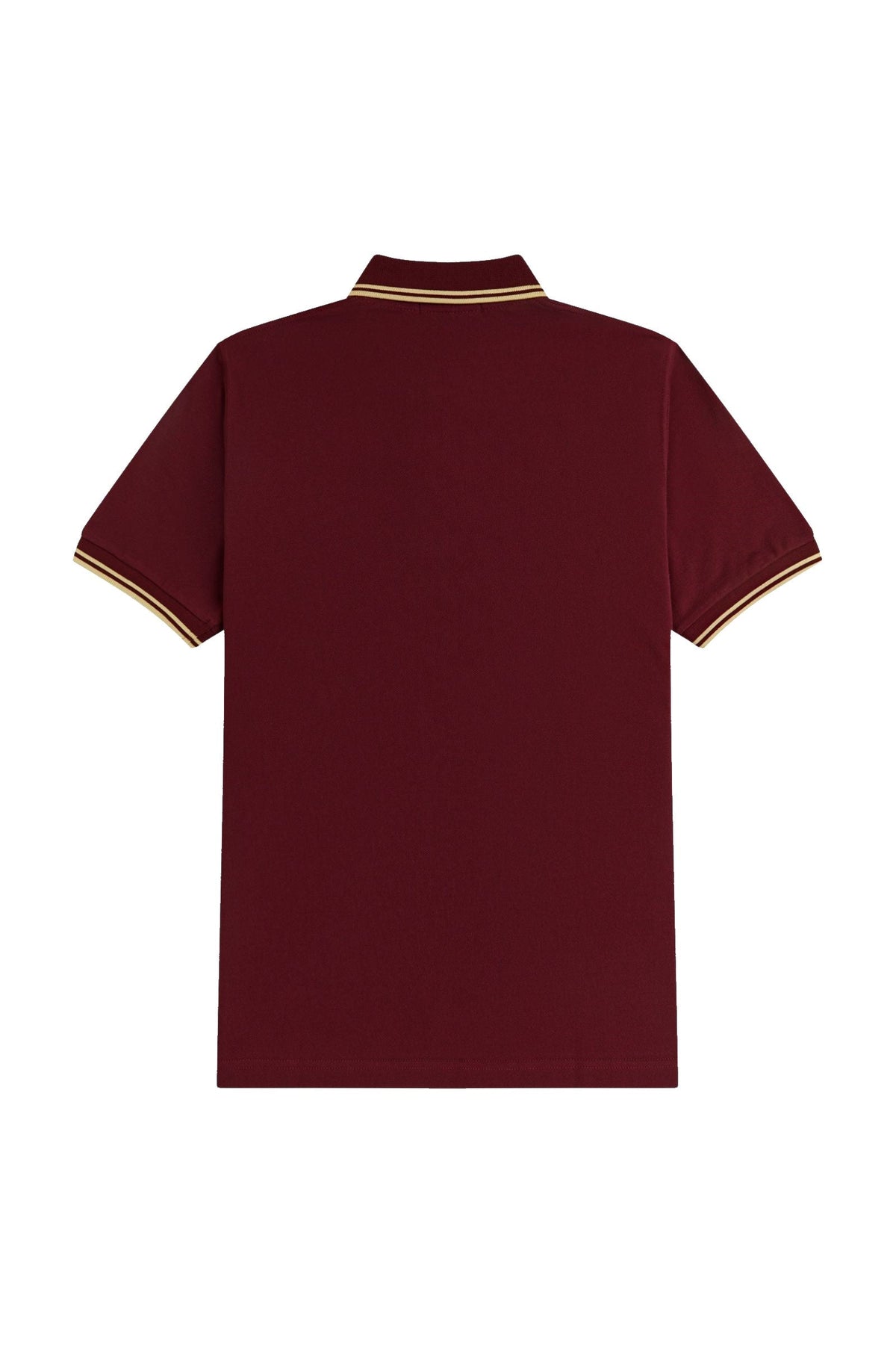 Fred Perry Reissues Original Twin Tipped Polo Oxblood / Champagne