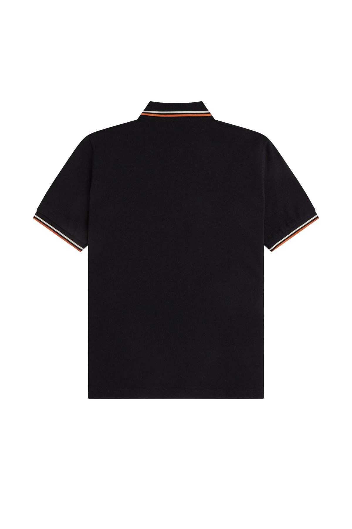 Fred Perry Reissues Original Twin Tipped Polo Black / Tramline White / Summer Clay