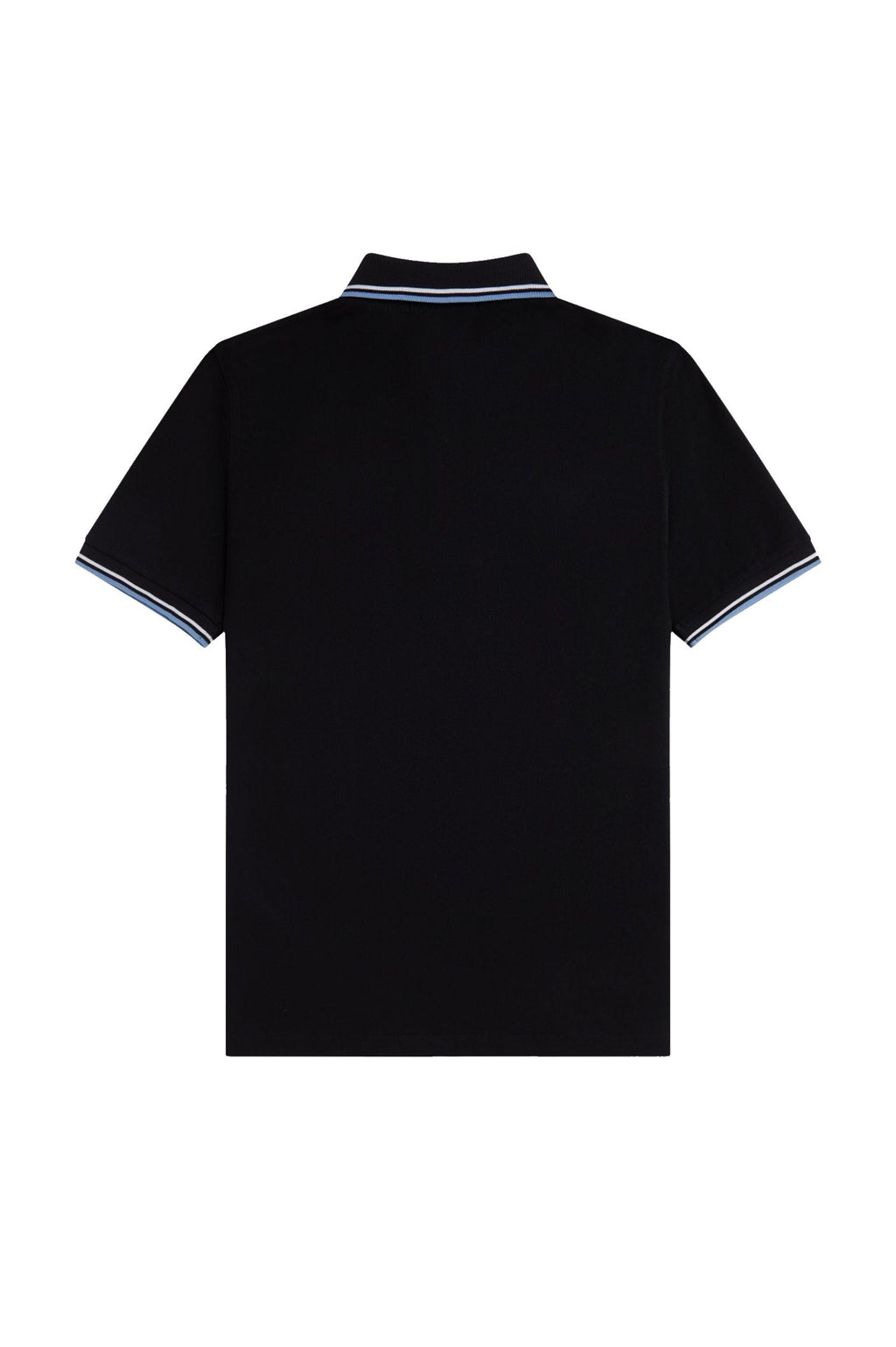 Fred Perry Reissues Original Twin Tipped Polo Black / White / Sky