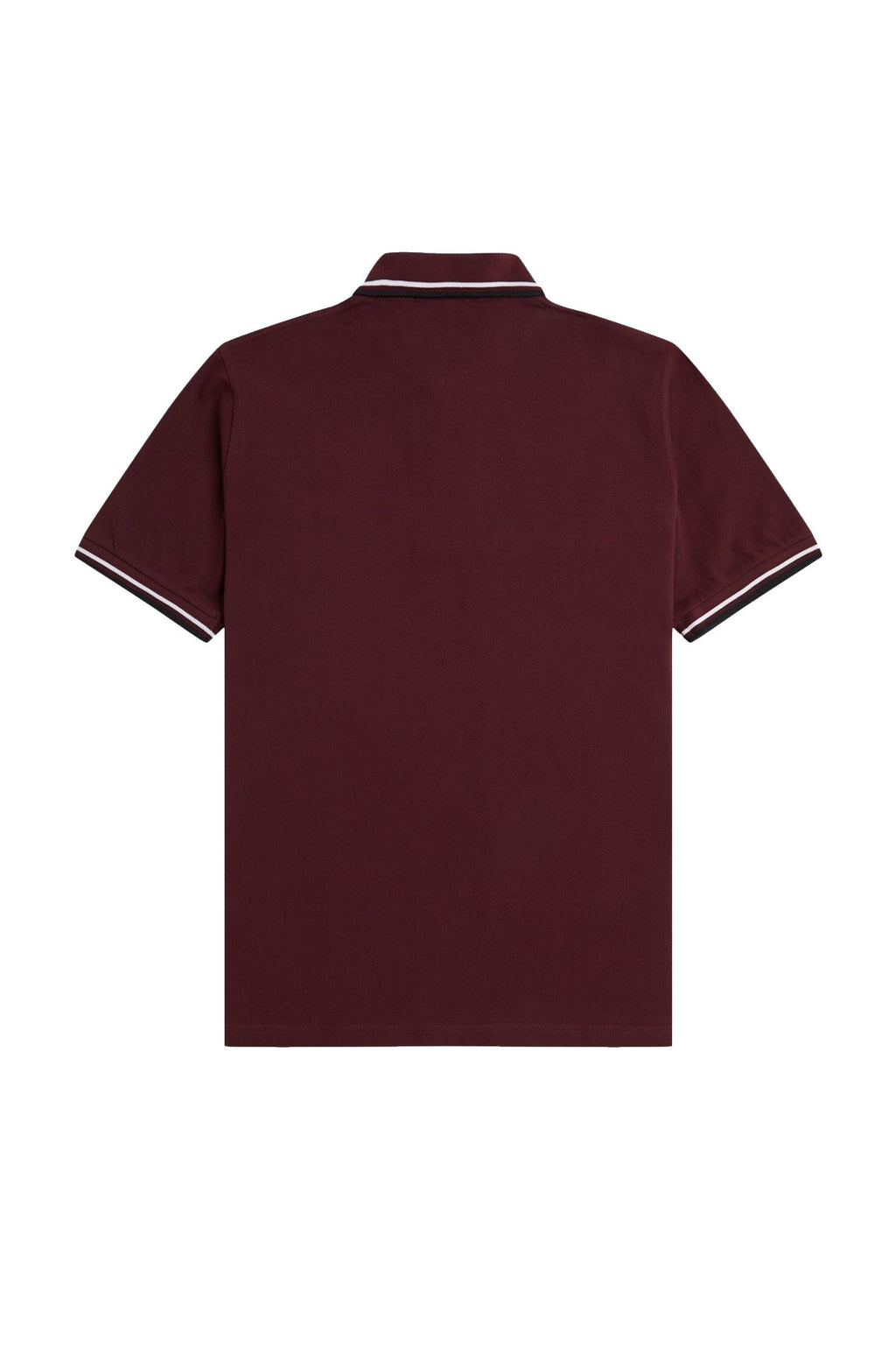 Fred Perry Reissues Original Twin Tipped Polo Oxblood / White / Black