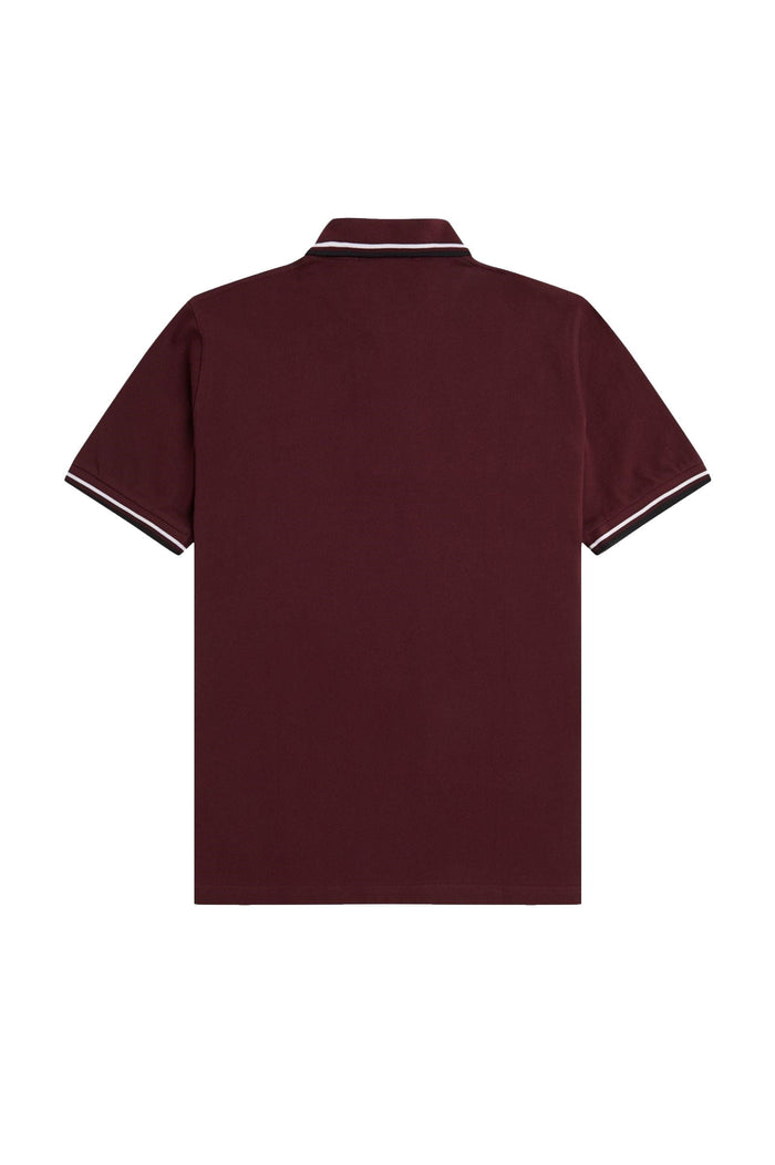 Fred Perry Reissues Original Twin Tipped Polo Oxblood / White / Black