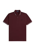 Fred Perry Reissues Original Twin Tipped Polo Oxblood / White / Black