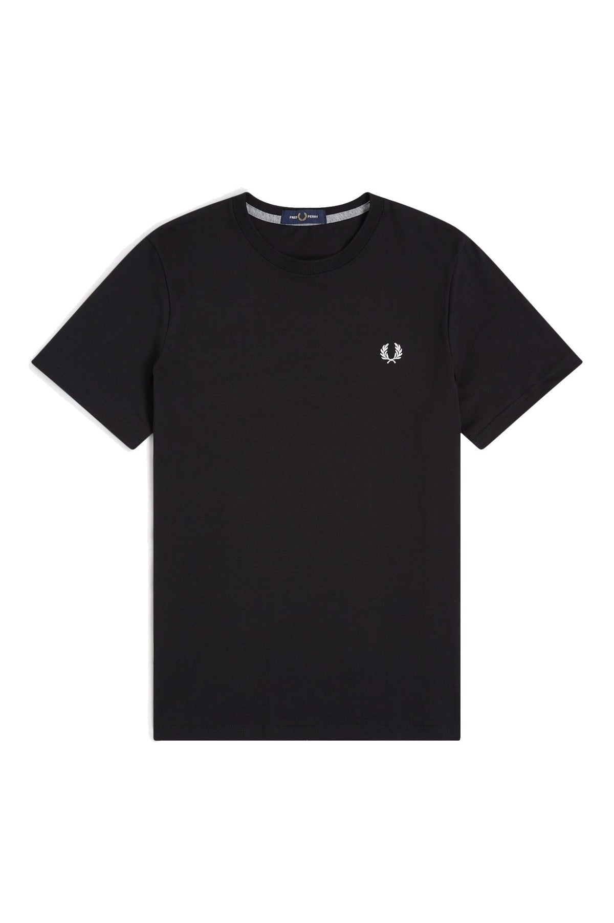 Fred Perry Crew Neck T-Shirt Black
