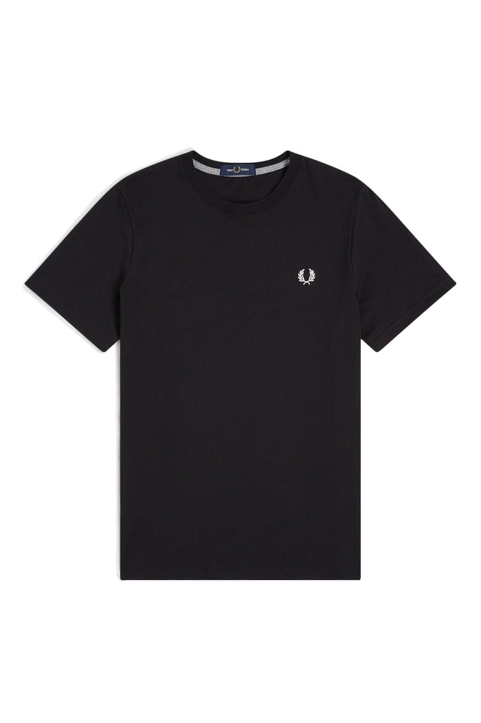 Fred Perry Crew Neck T-Shirt Black