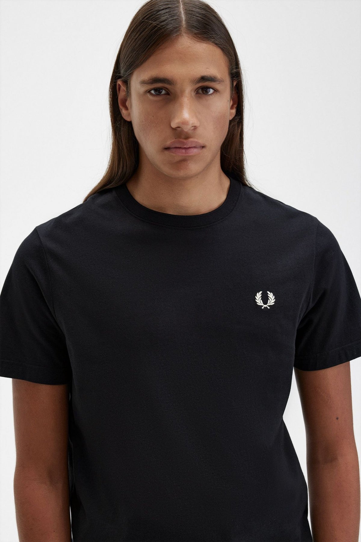 Fred Perry Crew Neck T-Shirt Black
