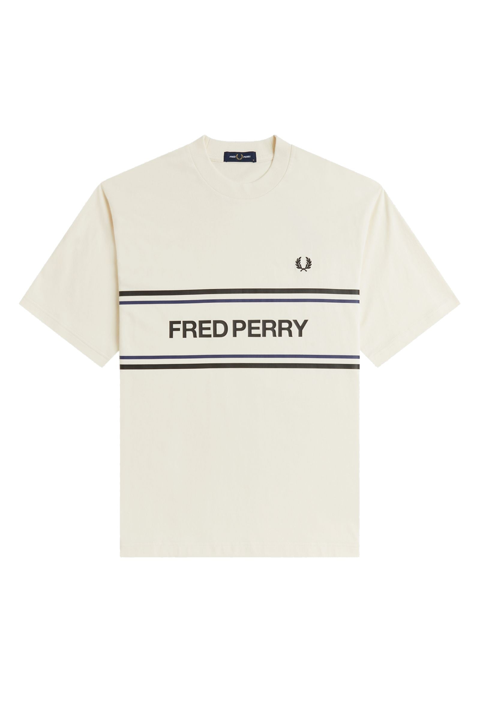 Fred Perry Graphic T-Shirt Ecru