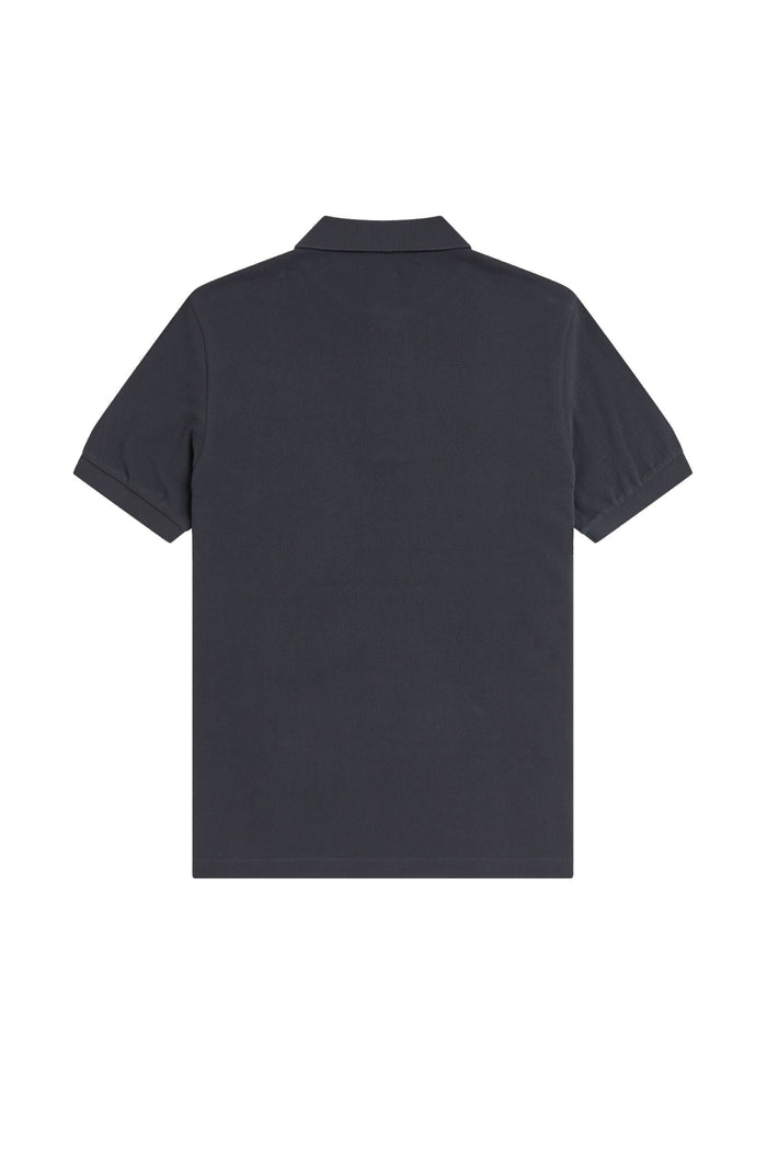 Fred Perry Graphic Polo Shirt Anchor Grey