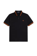 Fred Perry Reissues Original Single Tipped M2 Polo Black / Summer Clay