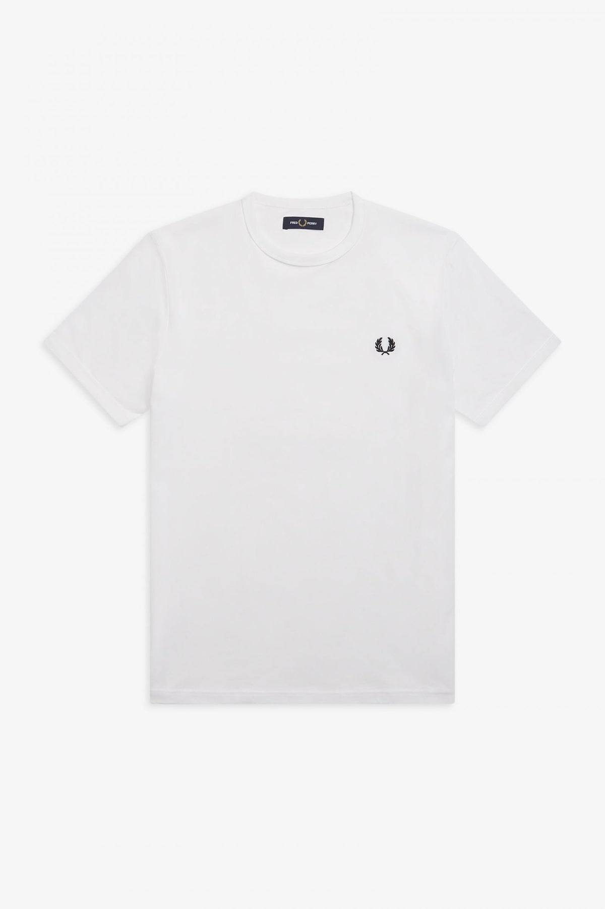 Fred Perry Ringer T-Shirt White