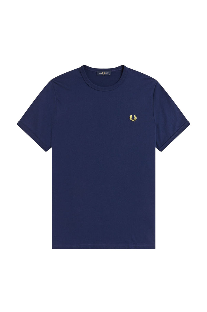 Fred Perry Ringer T-Shirt French Navy