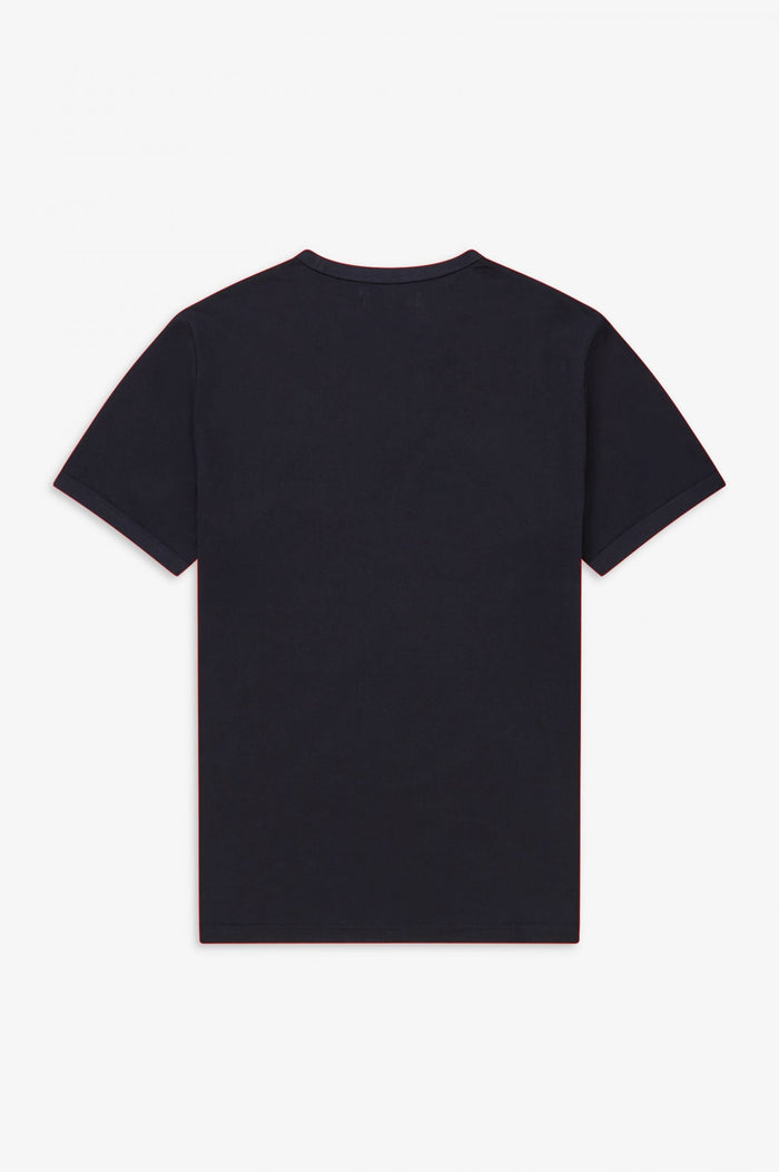 Fred Perry Ringer T-Shirt Navy