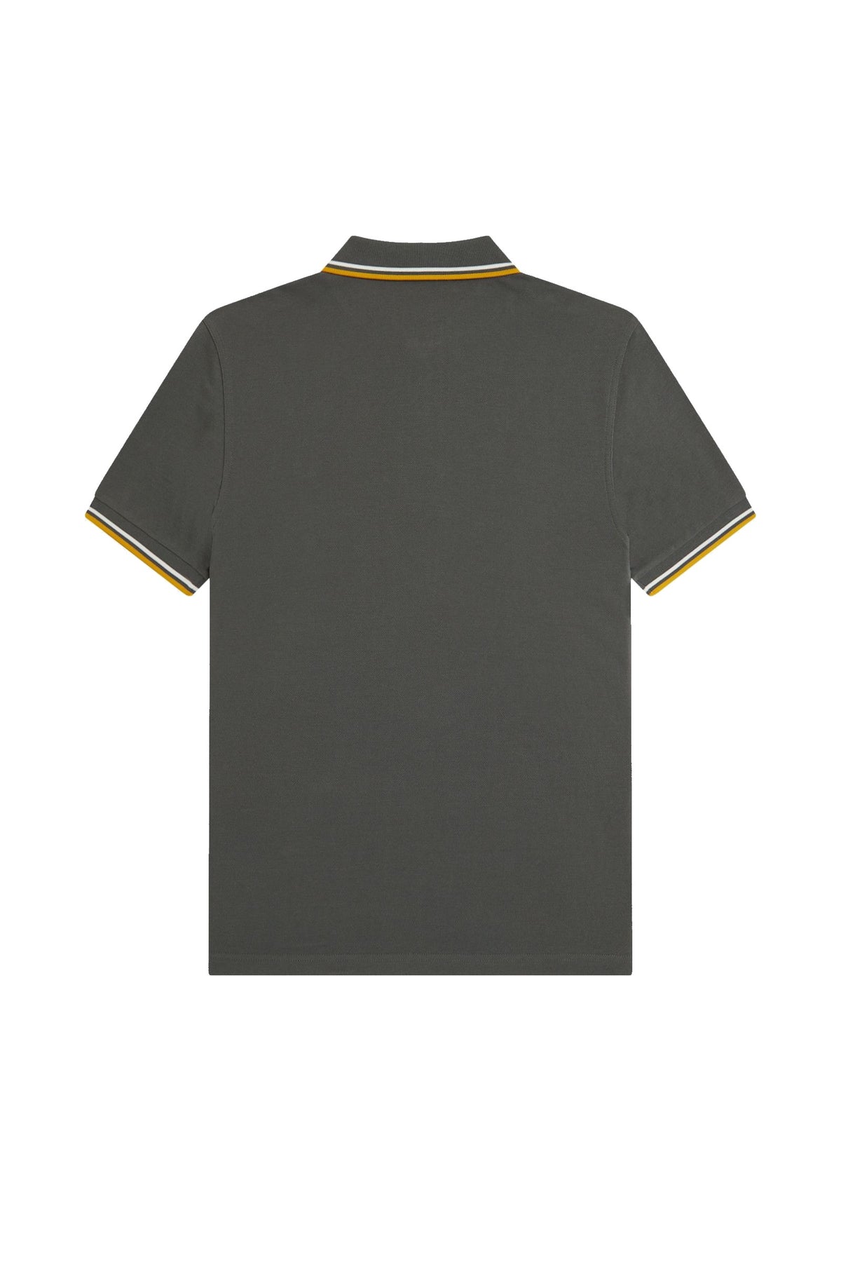 Fred Perry Slim Fit Twin Tipped Polo Field Green / Ecru / Golden